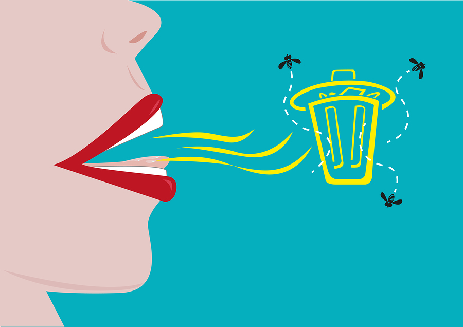What should I do if I have bad breath?
